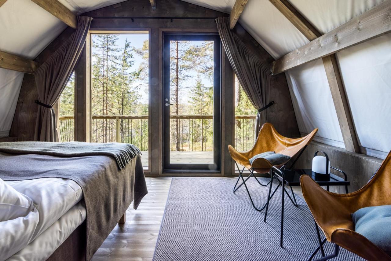 Haltia Lake Lodge Nature Boutique Hotel & Glamping เอสโป ภายนอก รูปภาพ