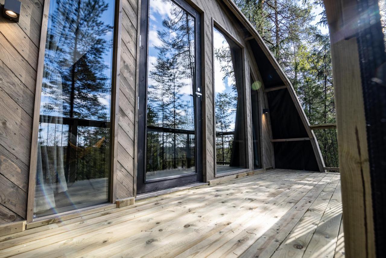 Haltia Lake Lodge Nature Boutique Hotel & Glamping เอสโป ภายนอก รูปภาพ