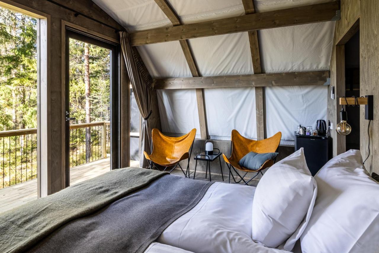 Haltia Lake Lodge Nature Boutique Hotel & Glamping เอสโป ภายนอก รูปภาพ